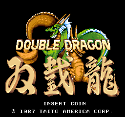 더블 드래곤 Double Dragon (c) 1987 Taito America Corp.