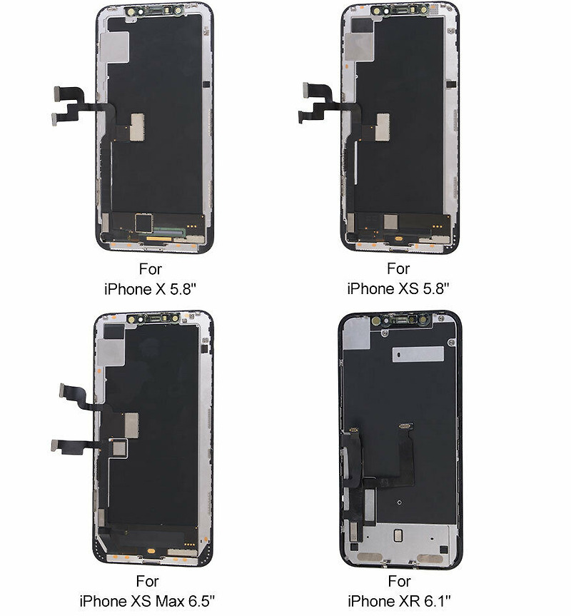 아이폰X XS XR 아이폰8 등 정품 액정수리비 비교 공식 서비스센터 수리
