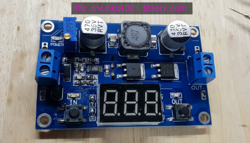 LTC1871 Step Up Voltmeter With Heat Sink 100W Boost Step-up Modul 승압회로