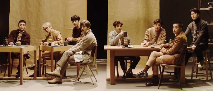 EXO Gets Pensive in 'Universe' Music Video 봅시다