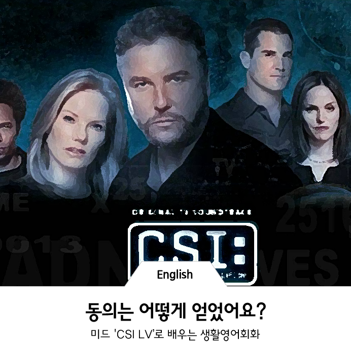 미드 'CSI LV'로 배우는 생활 ??