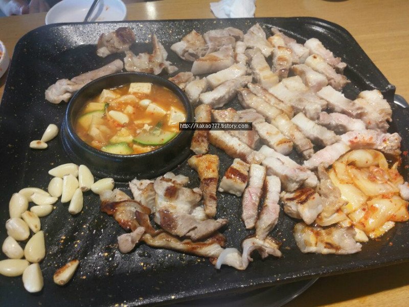 신중동역맛집 육봉달333 삼겹살 무한리필 후기