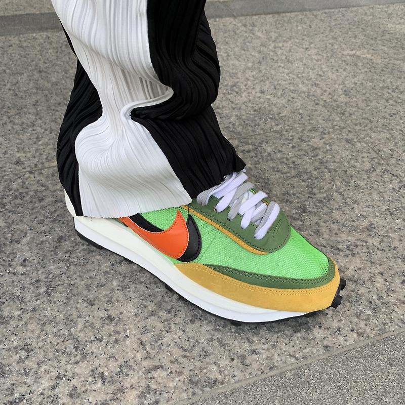 [NIKE x SACAI] 나이키 X 사카이 LD 와플 그린 멀티 BV0073-300