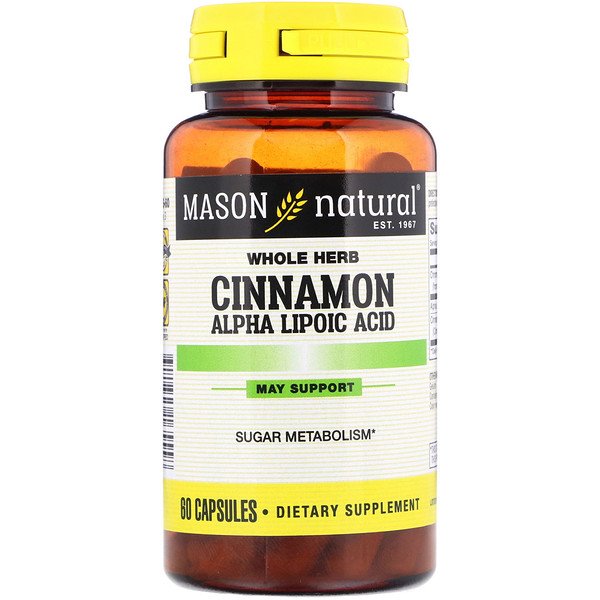아이허브 당뇨영양제 추천 Mason Natural Cinnamon Alpha Lipoic Acid 후기