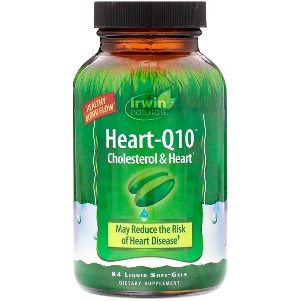 아이허브 당뇨영양제 추천 Irwin Naturals 심장-Q10 콜레스테롤과 심장 후기
