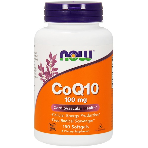 아이허브 코큐텐(coq10, 코엔자임q10) Now Foods, CoQ10, 비타민 E 함유, 100 mg, 150 소프트젤 후기들