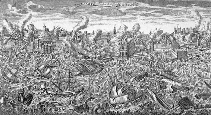 인류의 역사를 바꿔놓은 자연재해, 1755년 리스본 대지진