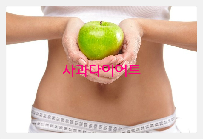 아침과 밤에 식사대용으로 먹는 사과 다이어트의 효과와 성공하는 방법