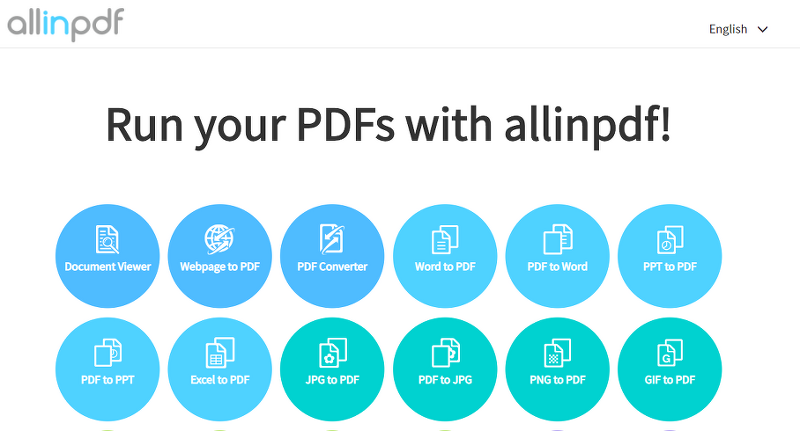 한글파일 pdf로 변환하는 allinpdf 사용방법