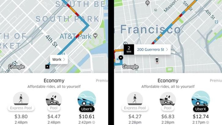 우버(Uber) 교통상황 예측으로 최적 이동수단 추천 서비스 개시