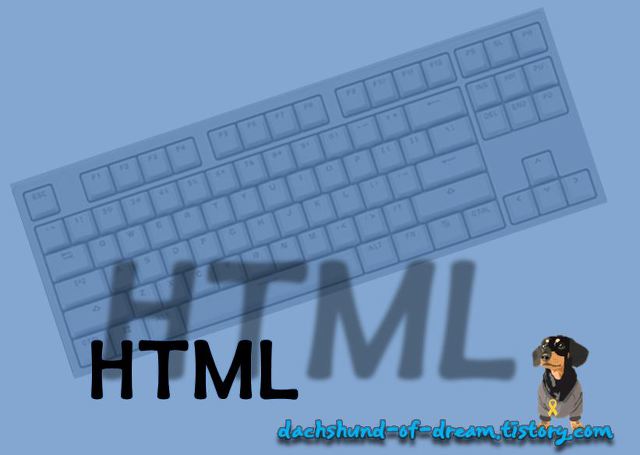 HTML 이란 / 사용 하는 방법