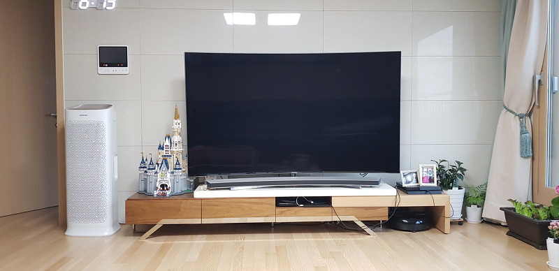 삼성 커브드 SUHD 78인치 TV 구입, 사용 후기