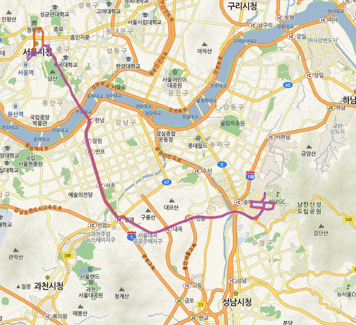 9200번버스노선,시간표(첫차,막차,배차)안내 위례신도시<-세곡동,조계사,세종문화회관,을지로->서울역