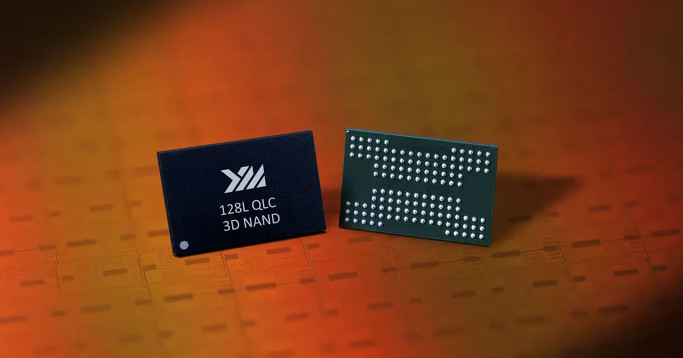 YMTC 128층 QLC 3D NAND의 개발 성공 - 칩 하나로 1.33T 비트