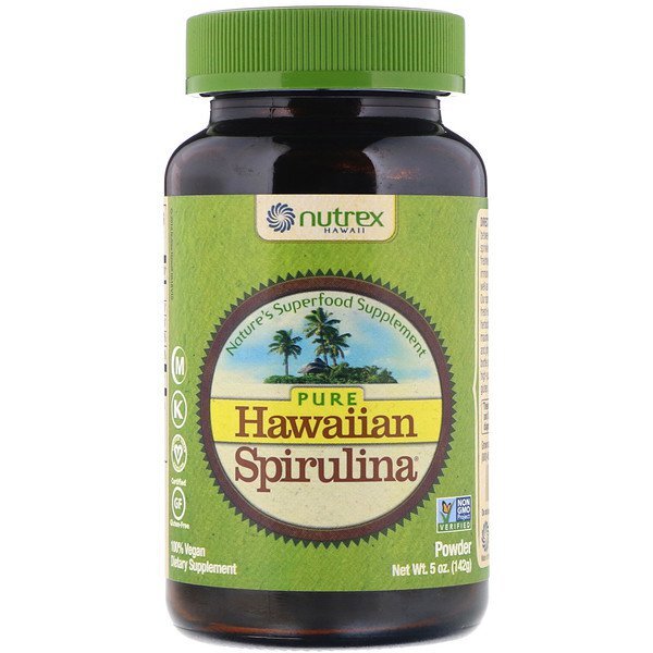 아이허브 스피룰리나 Nutrex Hawaii Pure Hawaiian Spirulina Powder 후기