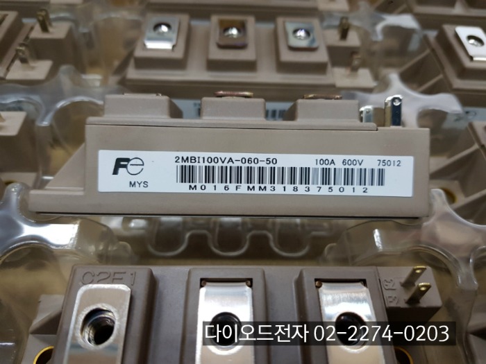 [판매중] 2MBI100VA-060-50 / FUJI ELECTRIC (100A 600V . 2PACK IGBT)