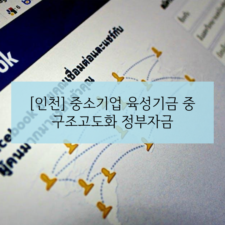 [인천] 중소기업 육성기금 중 구조고도화 정부자금