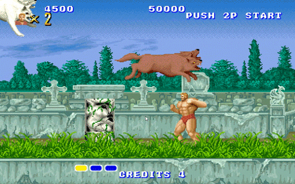 수왕기 Altered Beast (c) 1988 Sega