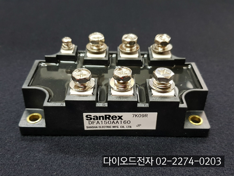 [판매중] DFA150AA160 / DFA150AA80 / SANREX 브릿지다이오드+SCR 모듈