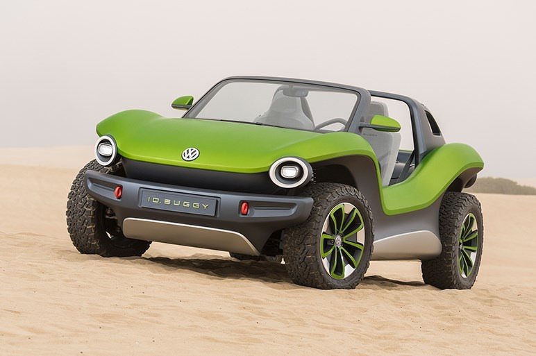 VW가 만드는 현대판 모래 언덕 시작 자동차