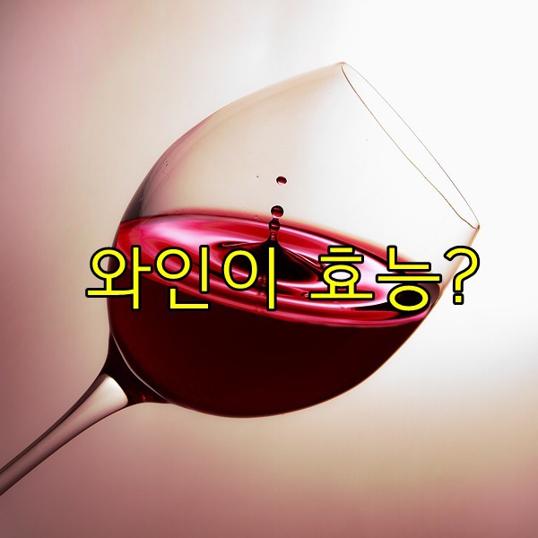 와인의 몇가지 효능, 와인을 마시면 건강해진다?
