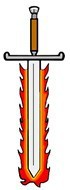 화염검(a flaming sword)