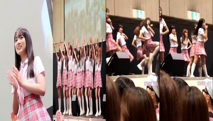 프로듀스48 일본 게릴라 '내꺼야' 직캠 영상