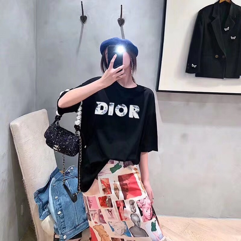 [DIOR] 디올 다니엘 아샴 반팔 티셔츠 023J600E0589 (2 COLOR)