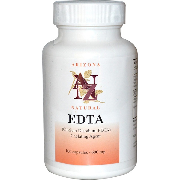 아이허브 Arizona Natural, EDTA, 600 mg, 100 캡슐후기와 추천정보