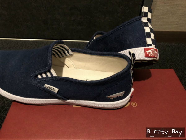 [반스 슬립온 VANS JOHNSON V458SW NAVY] 일본 ABC 마트에서 구입한 신발 추천