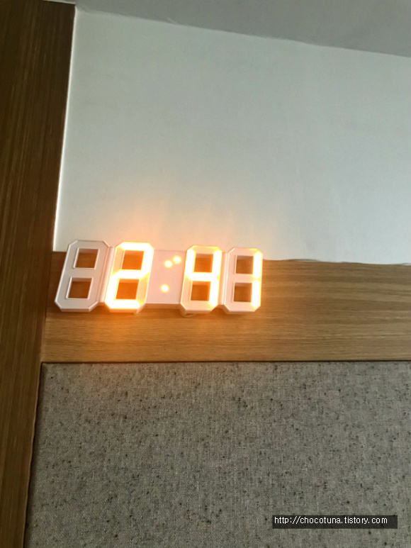 무아스 LED 시계 인테리어용으로 좋음 추천!!!