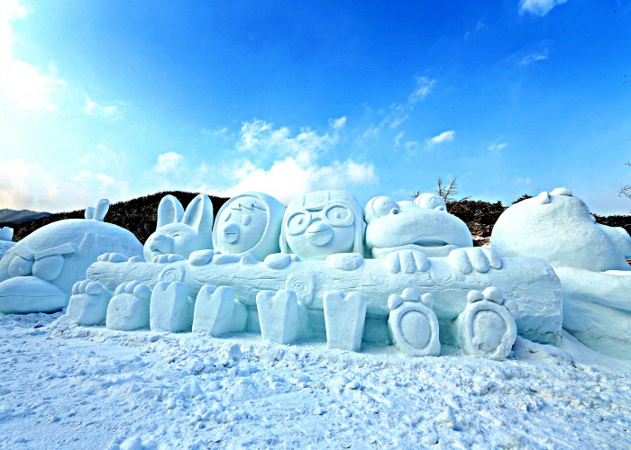 국내 겨울 여행지 추천 : 얼음 축제 / 눈꽃 축제