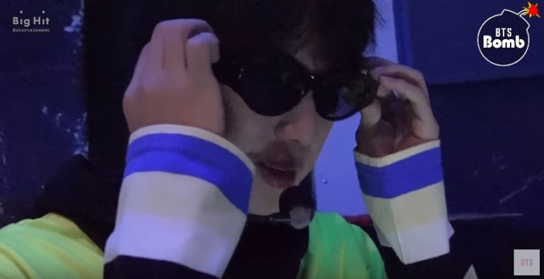 [영상][BTS 오피셜][방탄밤] 녹화 쉬는 때때로! 방탄이들은 무얼하며 보낼까요? 컴백홈, 선글라스 볼께요
