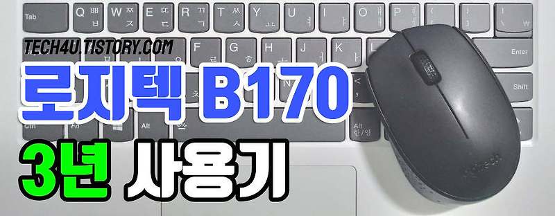 [IT 리뷰] 로지텍 B170 마우스 무려 3년 사용 후기