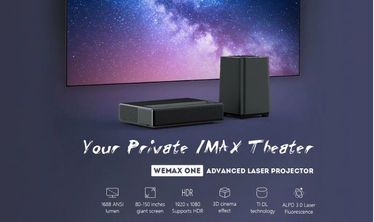 샤오미 Wemax One Pro 초단초점 레이저 프로젝터 할인중 (위맥스원 프로 FMWS02C)
