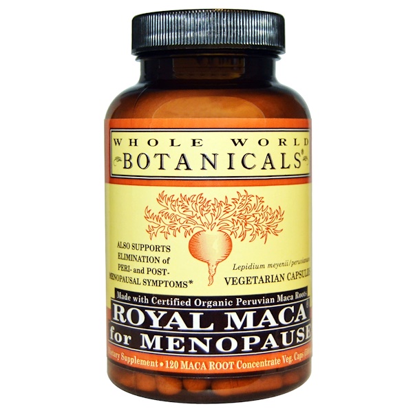 아이허브 남성건강영양제 추천 Whole World Botanicals, Royal Maca for Menopause(폐경기용 로얄 마카), 500 mg, 120 베지 캡슐 후기와 정보