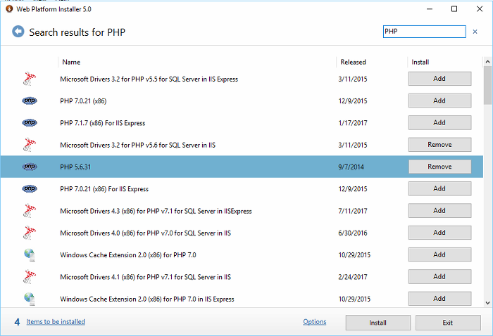 Windows Server 2012 R2 IIS에 PHP 설치 및 MSSQL연결 +(WebKnight/AWStats링크만)