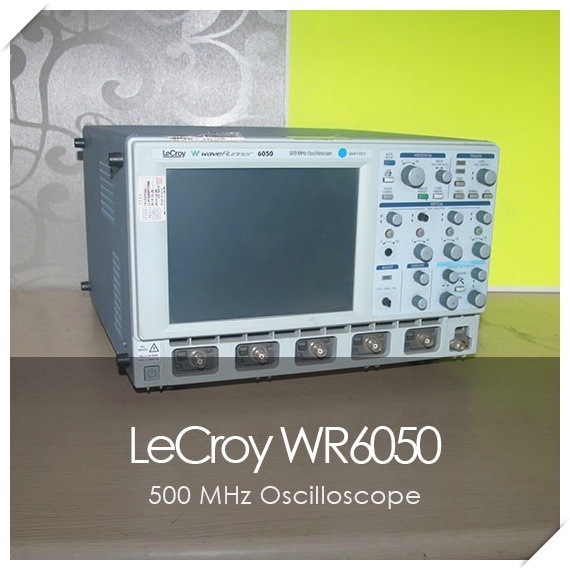 중고오실로스코프 판매 매입 렌탈 르크로이 LeCroy WR6050 2Ch 500 MHz Oscilloscope 계측기 수리 대여 매각