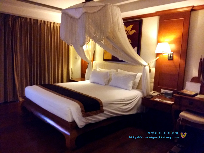 치앙마이 센타라 꿈파야 (쿰파야) 리조트 호텔 디럭스 란나 풀엑세스룸 Khum Phaya Resort & Spa
