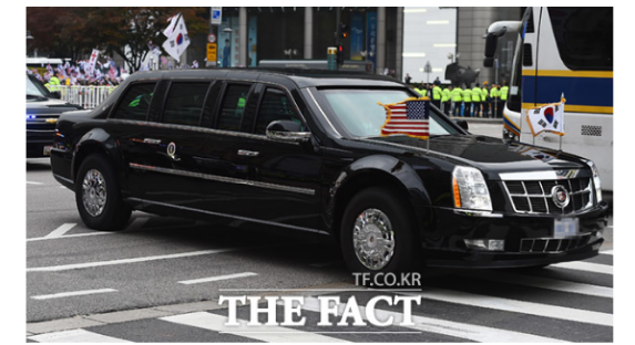 미국 대통령 트럼프 전용차, '캐딜락 원'의 비밀