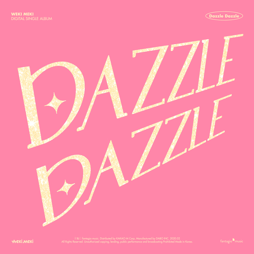 위키미키 (Weki Meki) DAZZLE DAZZLE 듣기/가사/앨범/유튜브/뮤비/반복재생/작곡작사