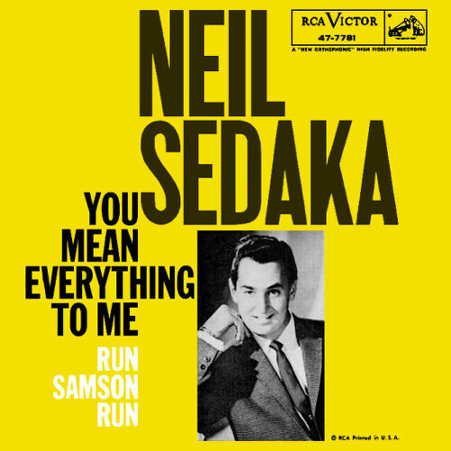 Neil Sedaka - You Mean Everything to Me [가사/해석/듣기]