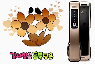수원광교동번호키 현관도어락게이트맨x300 기억저장!