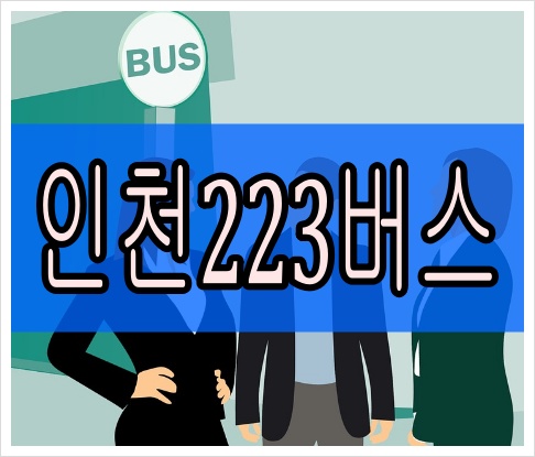 인천223번버스 최신 시간표 실시간 위치