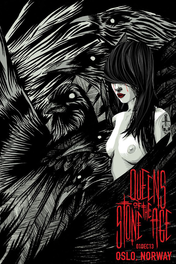 [Alternative Posters, Flyers] Queens Of The Stone Age