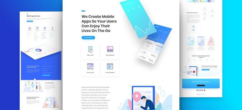 Divi 테마용 무료 앱 개발자 레이아웃 팩 (App Developer Layout Pack)