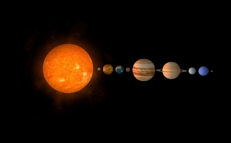 [5과학]_태양계 행성 간의 크기, 거리 비교