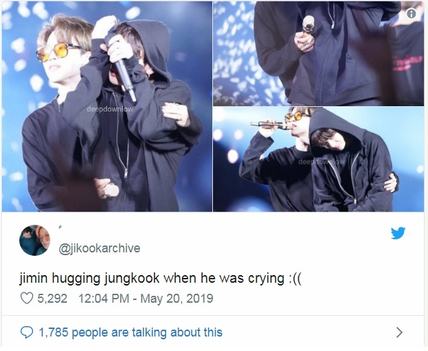 [teenVOGUE] BTS's Jungkook Bid an Emotional Farewell to the U.S. During Their New Jersey Concert 봐봐요