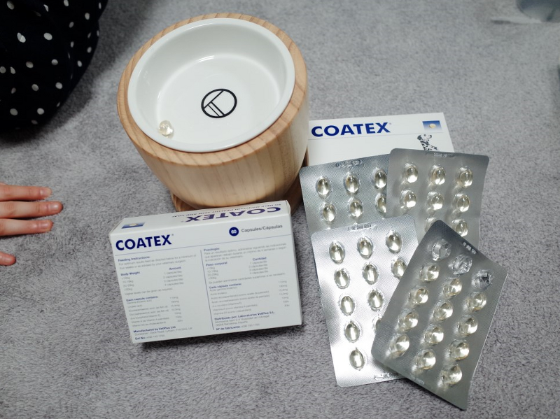 [COATEX] 반려묘/반려견 오메가3 / 피모영양, 피부질환, 고지혈증 영양제 추천