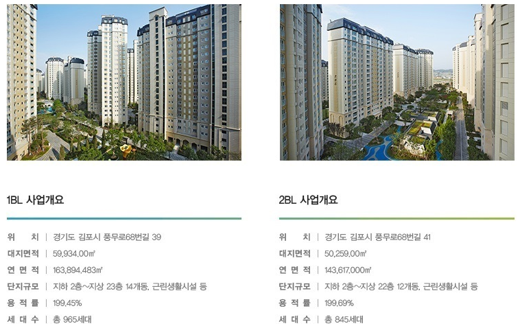  김포 입주아파트 아파트 분양정보 